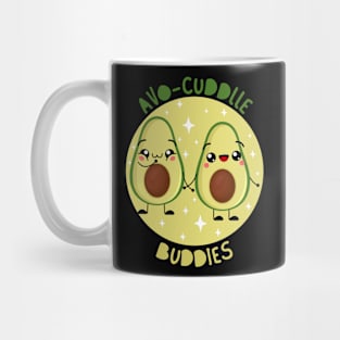 Funny and Cute Avocado Buddies Mug